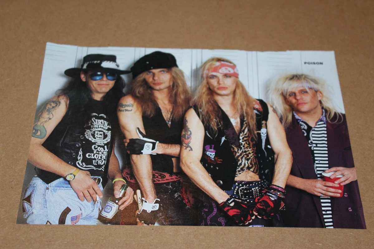 1991年POISON ブレット・マイケルズ直筆サイン色紙 1991年POISON ブレット・マイケルズ直筆サイン色紙 ブレット