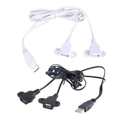 USB Y Splitter 1 to 2 Port Extension for Multiple Devices Electronics Charging