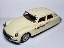 Vintage 1960s Citroen DS Tin Litho Friction Toy Car Sanshin Made in Japan