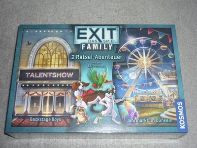 EXIT Das Spiel - 2 Rätsel-Abenteuer (55495) NEU in OVP