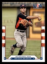 Bryson Brigman 2012 Panini USA Baseball #28