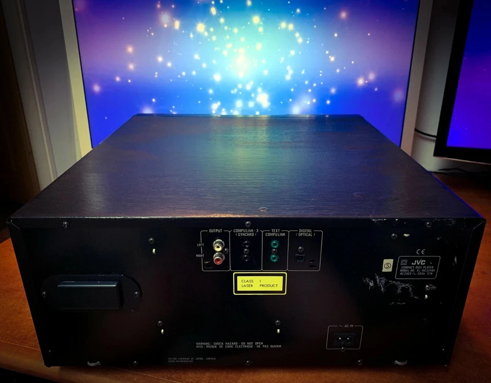 JVC XL-MC334 🌈RaRe🌈 Vintage Changer CD TEXT (200 Compartment!) - Image 4 of 4