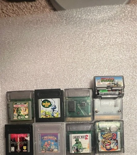 Wario Land 3 - Game Boy Color lot of 8 games