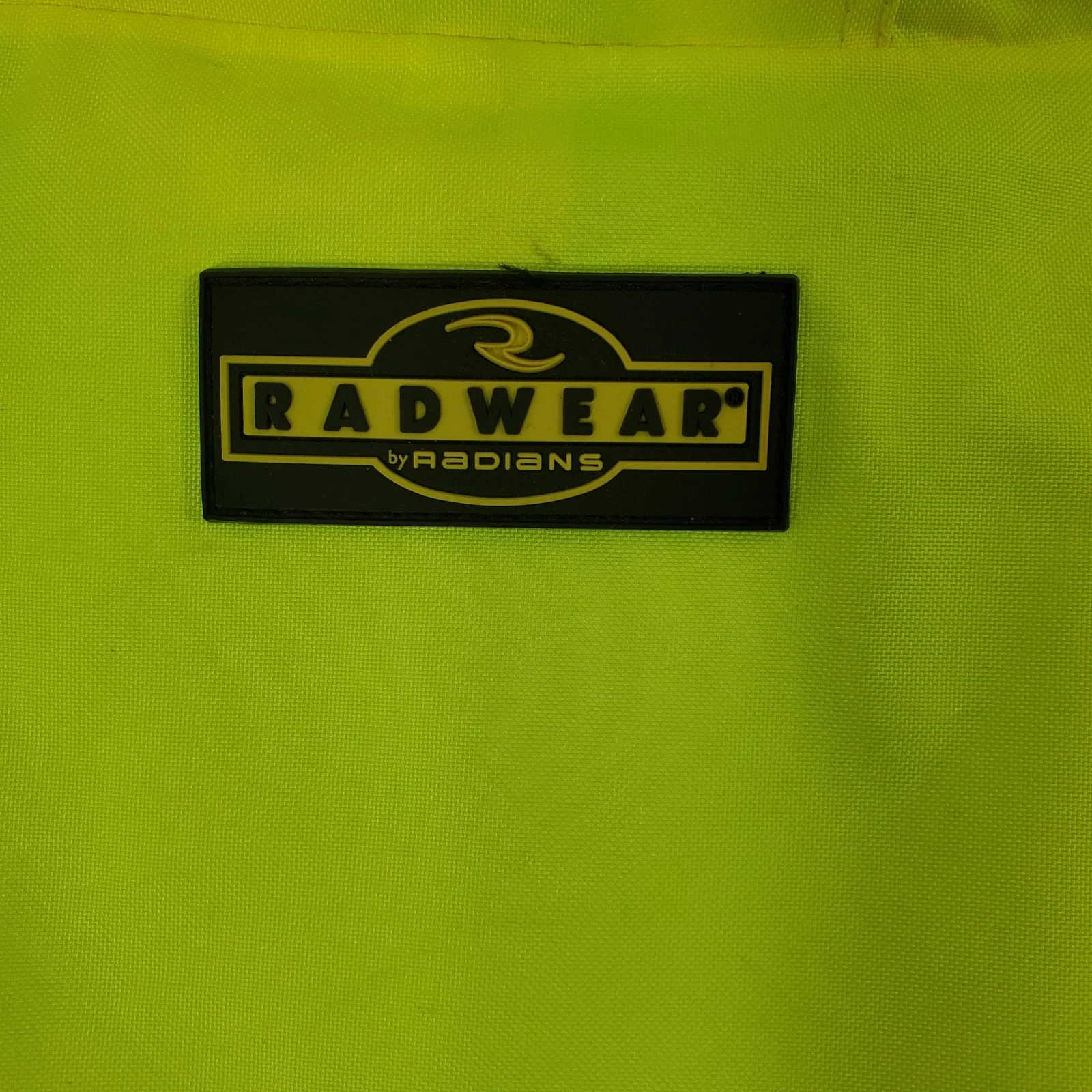 Radians Jacket Mens Large Yellow Black Hi Vis Reflective 3 In 1 Hooded Workwear image 12