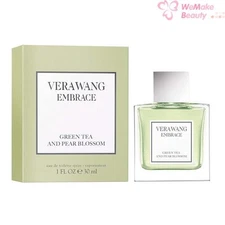 Embrace Green Tea And Pear Blossom by Vera Wang for Women 1oz Eau De Toilette