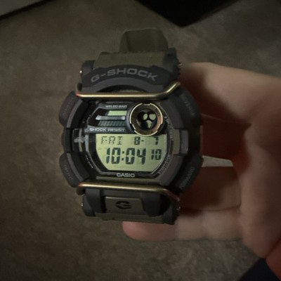 Casio Men's G-Shock Analog-Digital Green Black GD-400