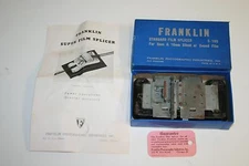 Vintage Mid Century Franklin Industries 8mm Film Splicer w/ Original Box Rare