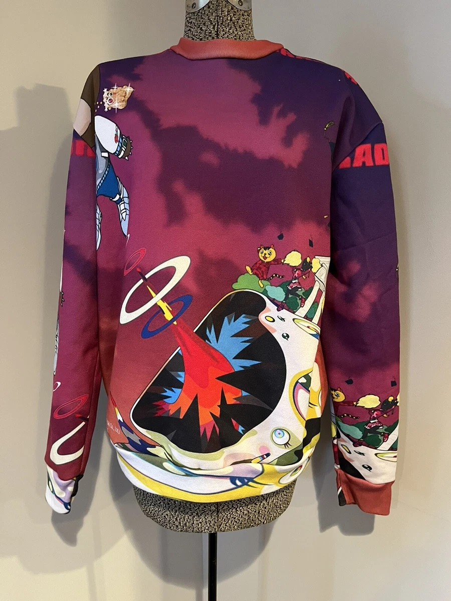 Kanye Graduation Crew Neck Sweatshirt Takashi Murakami Untagged See Measurements