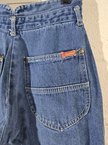AJ Brandon Blue Jeans Size 7/8 Vintage 90's - Picture 4 of 7