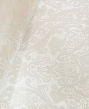 VTG Ralph Lauren Home Table Linens Thoroughbred Paisley Parchment