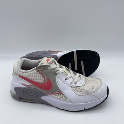 white & pink air max excee trainers