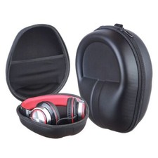 Black Headset Headphone Storage Bag Earphone Case Universal Hard Carrying Box US
