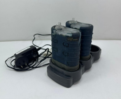 *LOT OF 2* CASELLA cel TUFF 4-PLUS PERSONAL AIR SAMPLER WITH 197085B CHARGING...