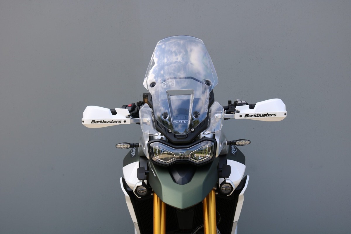 Barkbusters Handguard Kit, White VPS Plastic Handguards 2024