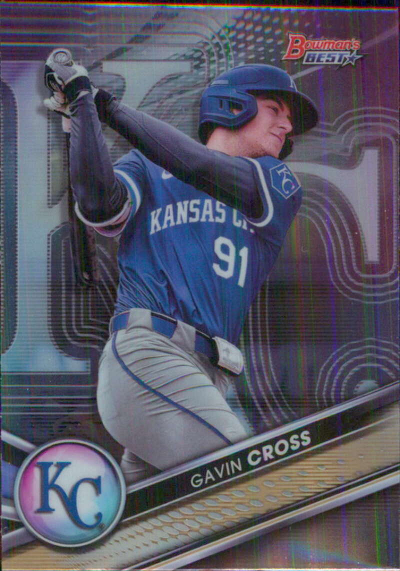 2022 BOWMAN'S BEST TOP PROSPECTS #TP-5 GAVIN CROSS