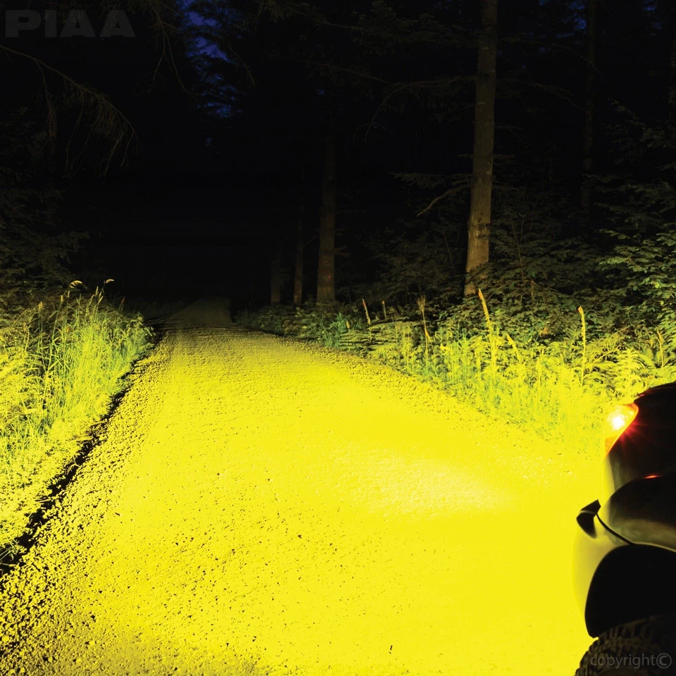 BRIGHT YELLOW H7 LED HEADLIGHT Bulbs Conversion Lights Kit xentec 3000K 3k H7LL - Image 2 of 4