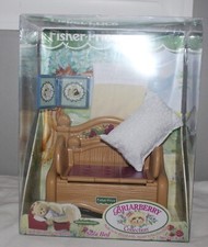 VINTAGE FISHER-PRICE 1999 MATTEL BRIARBERRY COLLECTION SOFA BED 3 YEARS RARE