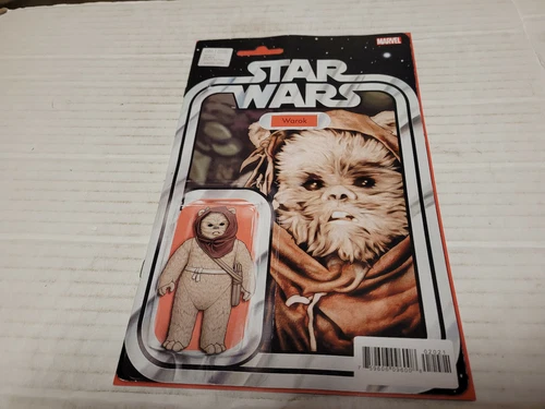 Star Wars # 20 (2022, Marvel) 1st Print Christopher Action Figure Variant