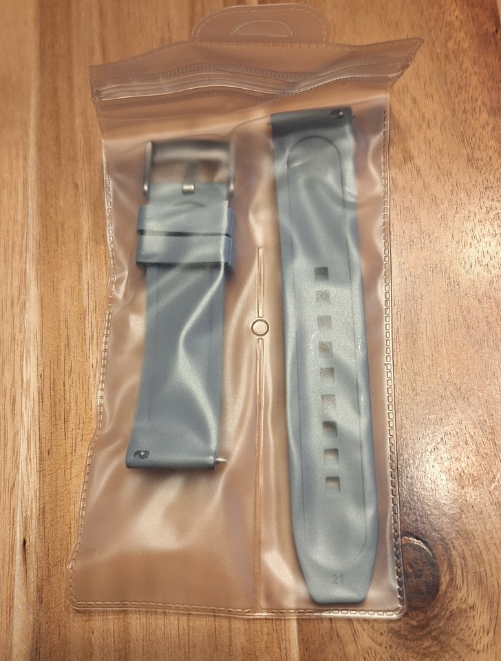 Niziruoup Horlogebanden FKM Rubberen Quick Release Fluorubber Band 18mm 20mm 22mm 24mm Sport Ademend Duurzaam FKM Rubber Horlogebanden Vervangende Band voor Heren Dames