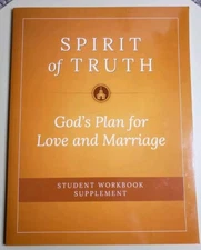 God's Plan For Love & Marriage Spirit Of Truth Student Workbook Religion Book
