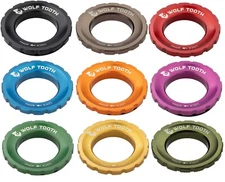 2 PACK Wolf Tooth CenterLock Rotor Lockring | External Splined | All Colors