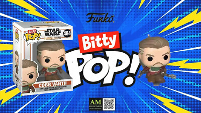 FUNKO BITTY POP - STAR WARS MANDALORIAN - #484 COBB VANTH  MINI FIGUR