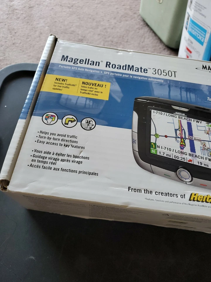 Magellan RoadMate 3050T Automotive GPS Receiver New - Image 2 of 4