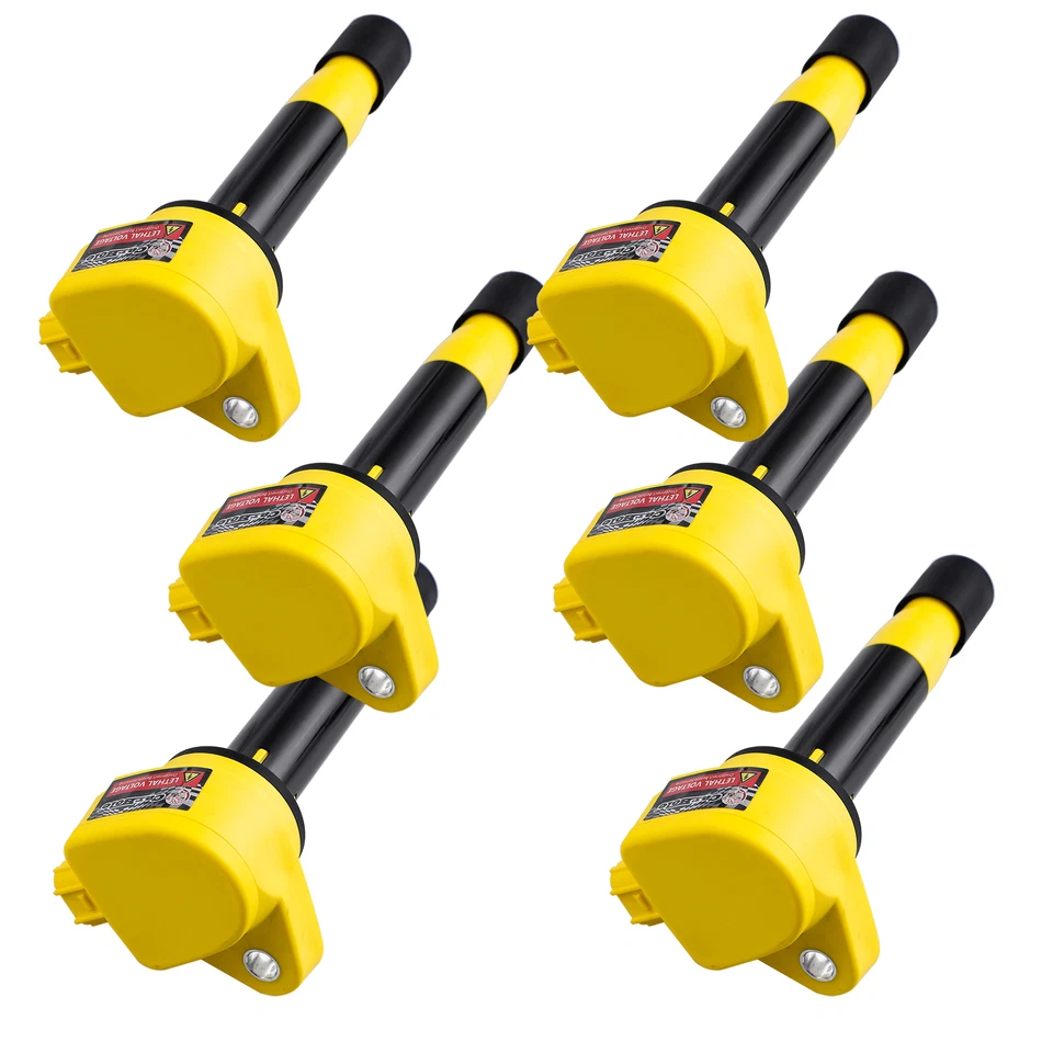6x Ignition Coil & Spark Plug For Honda Odyssey Crosstour Accord Acura RL TSX V6 - Image 2 of 4