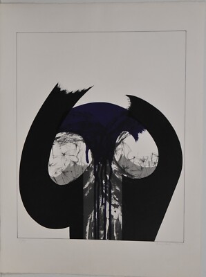 Shiro Sasaki/Handsigniert /Lithographie /99 Exemplare/ 1968