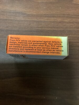 NEW IN BOX ALLIED SIGNAL FRAM PCV VALVE FV281