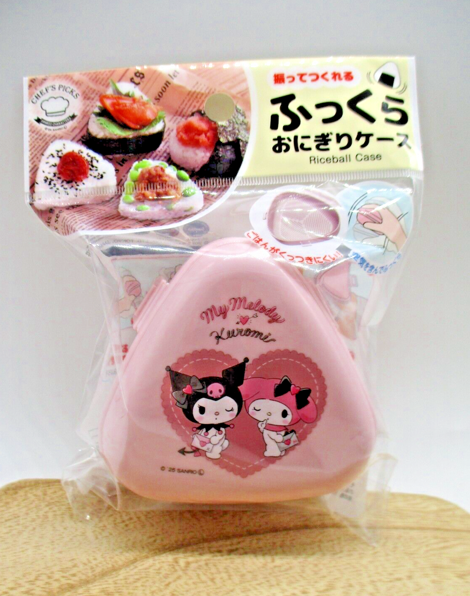 2025 Sanrio My melody Onigiri fukkura Rice Ball mold Case Bento