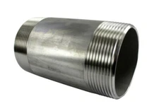 2" Barrel Nipple, Stainless Steel  Pipe Fittings NPT SCH 40 SS SUS304