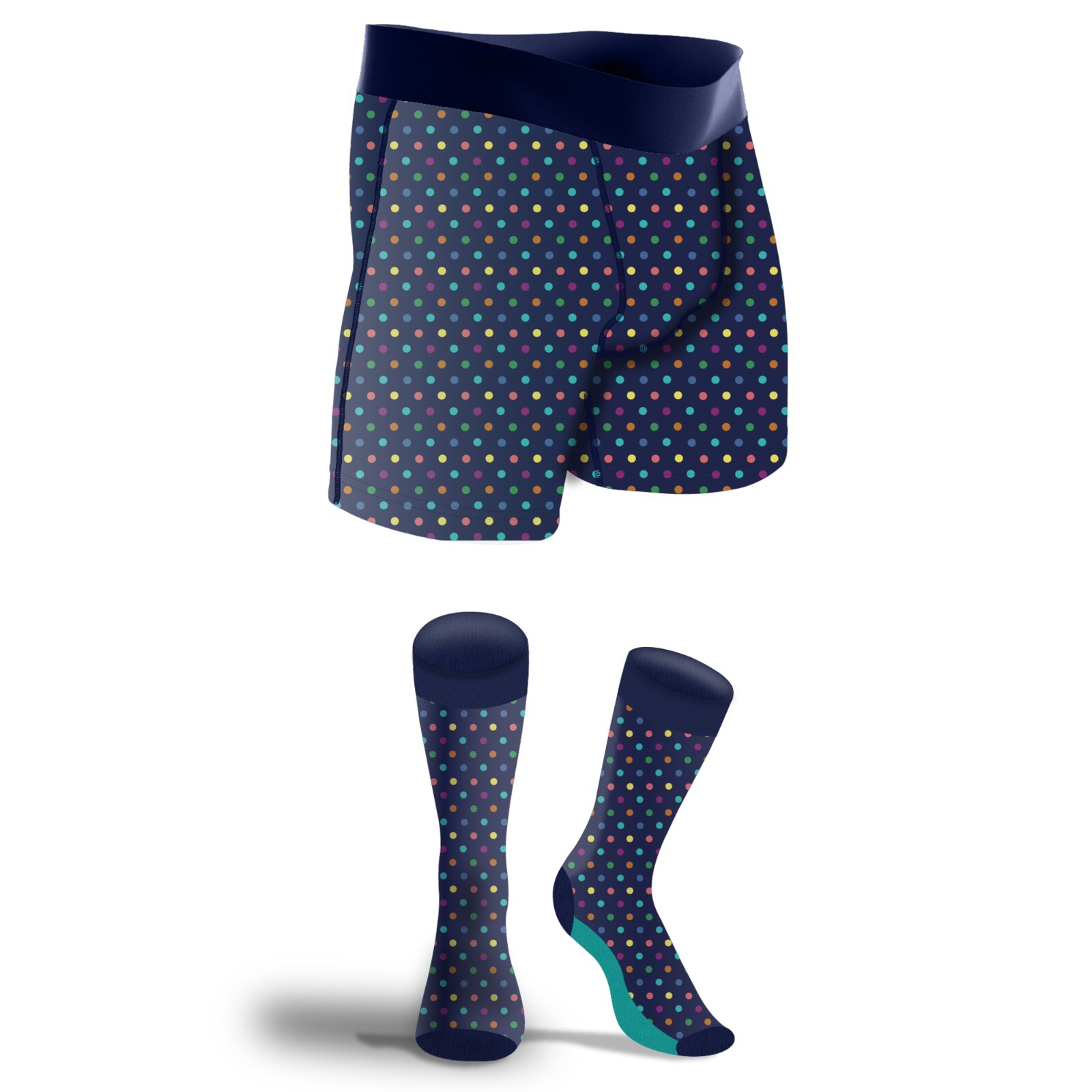 83 SETS, JOB LOT, MENS MATCHING SOCKS AND BOXERS, S,M,L,XL. ALL NEW