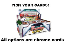 2022 Bowman DRAFT CHROME Baseball PICK YOUR CARD! Includes REFRACTOR options!!