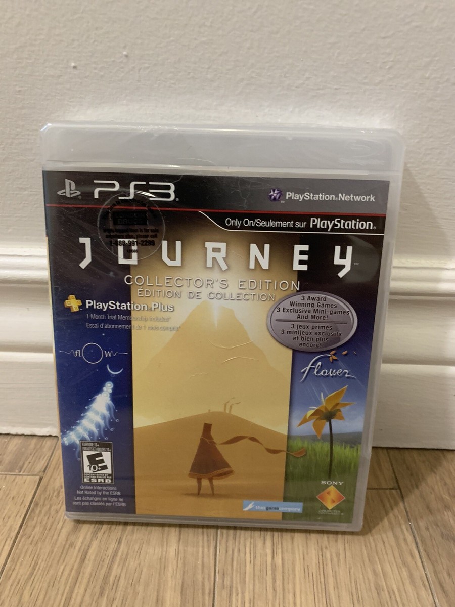 Journey PS3 Collector's Edition Sony PlayStation Flow Flower
