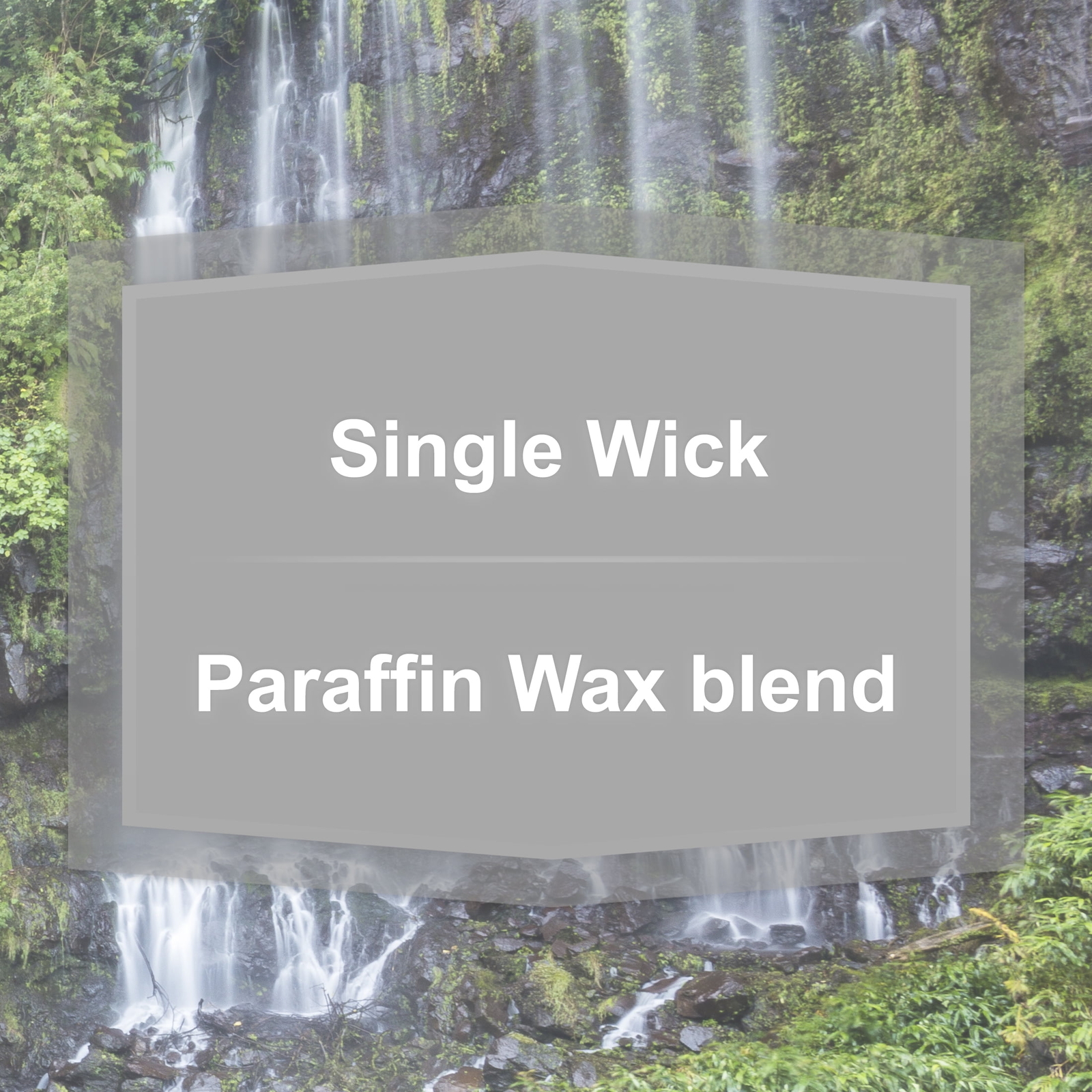 Mainstays Mountain River Scented Single-Wick Large Glass Jar Candle, 20 oz