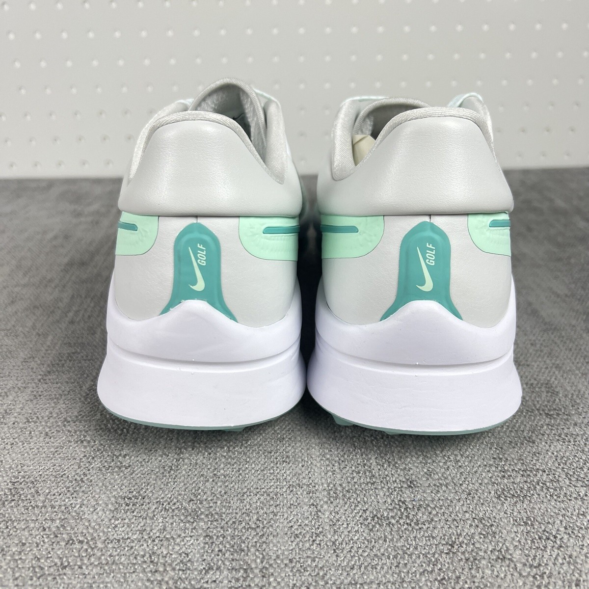 Nike Air Zoom Infinity Tour Next% White Mint Golf Shoes 
