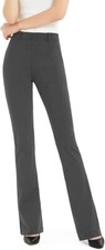 Safort Regular Yoga Bootcut Dress Long Pants Stretchy Work Trousers Gray W29xL34