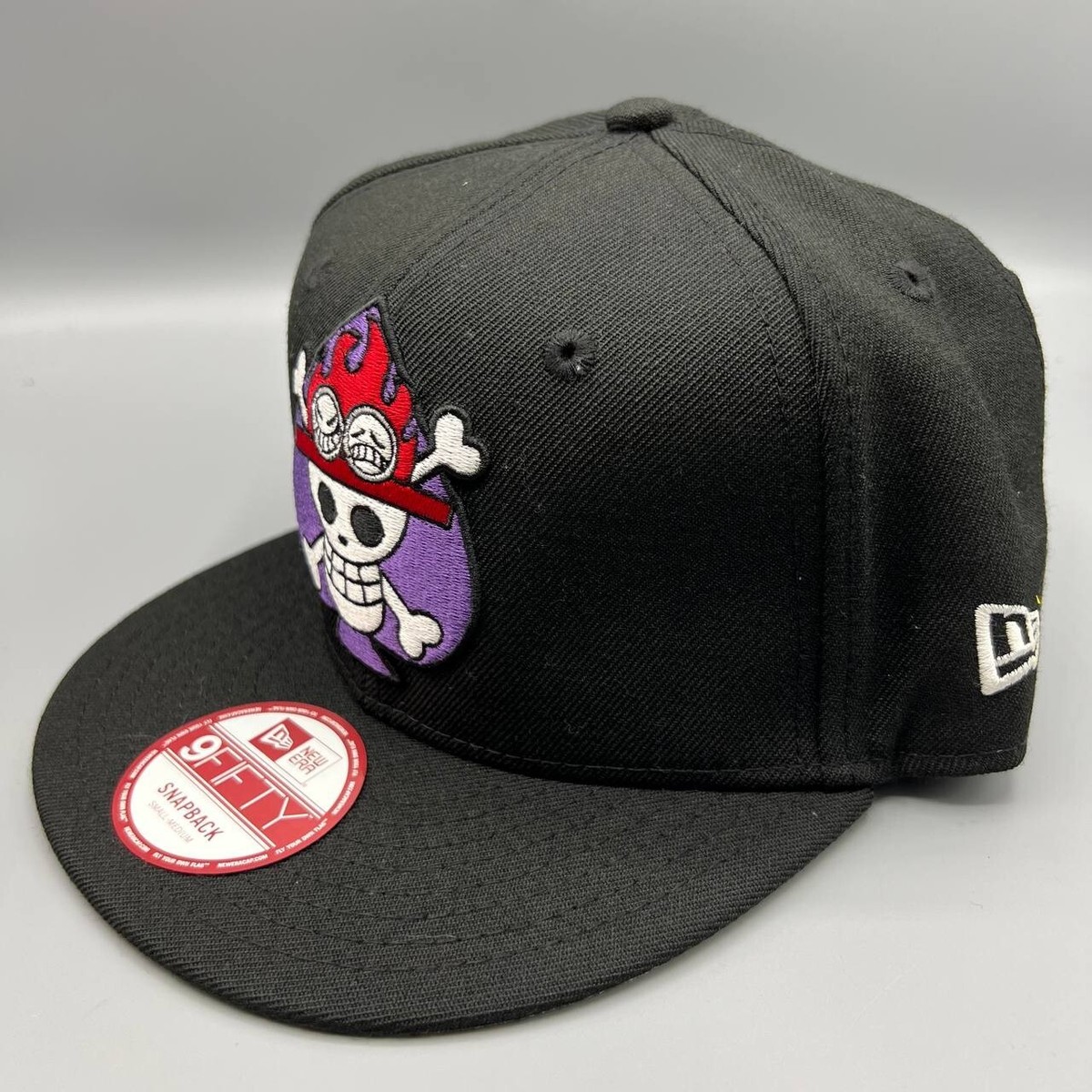 One Piece Portgas D Ace Hat Men Small-Medium 9Fifty New Era Snap