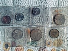 🌈7 MONETE NUOVE di ZECCA 1970 100/50/20/10/5/2/1 LIRE REPUBBLICA - REGALO!🎁