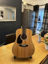 Rare Left Handed Fender Acoustic Guitar