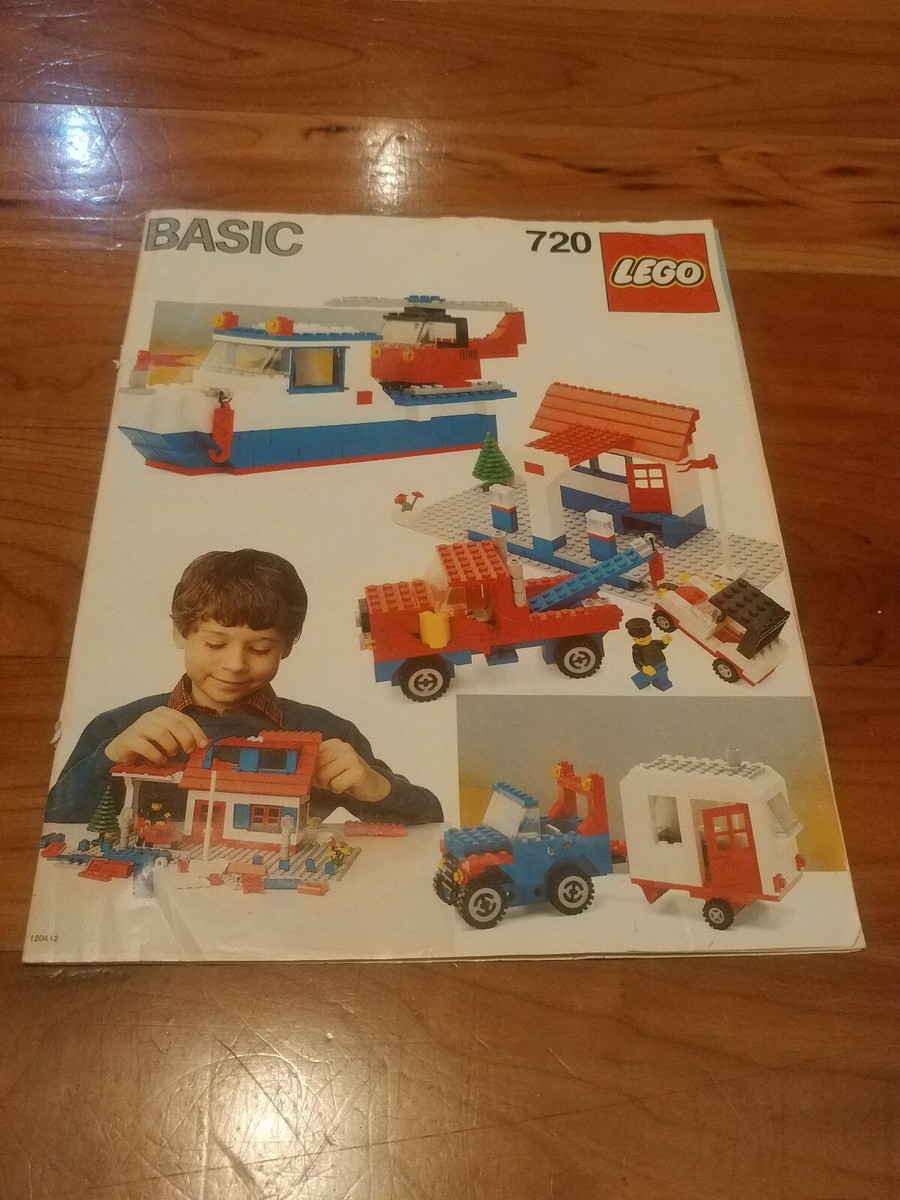 Lego Basic Building Set 720 Instructions Only
