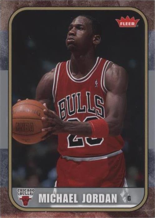 2007-08 Fleer Michael Jordan - Michael Jordan #7 - 1 of 2