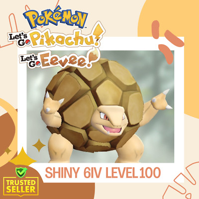 Golem Kanto Shiny   Pokemon Let s Go Pikachu Eevee Battle 6 IV Competitive EV