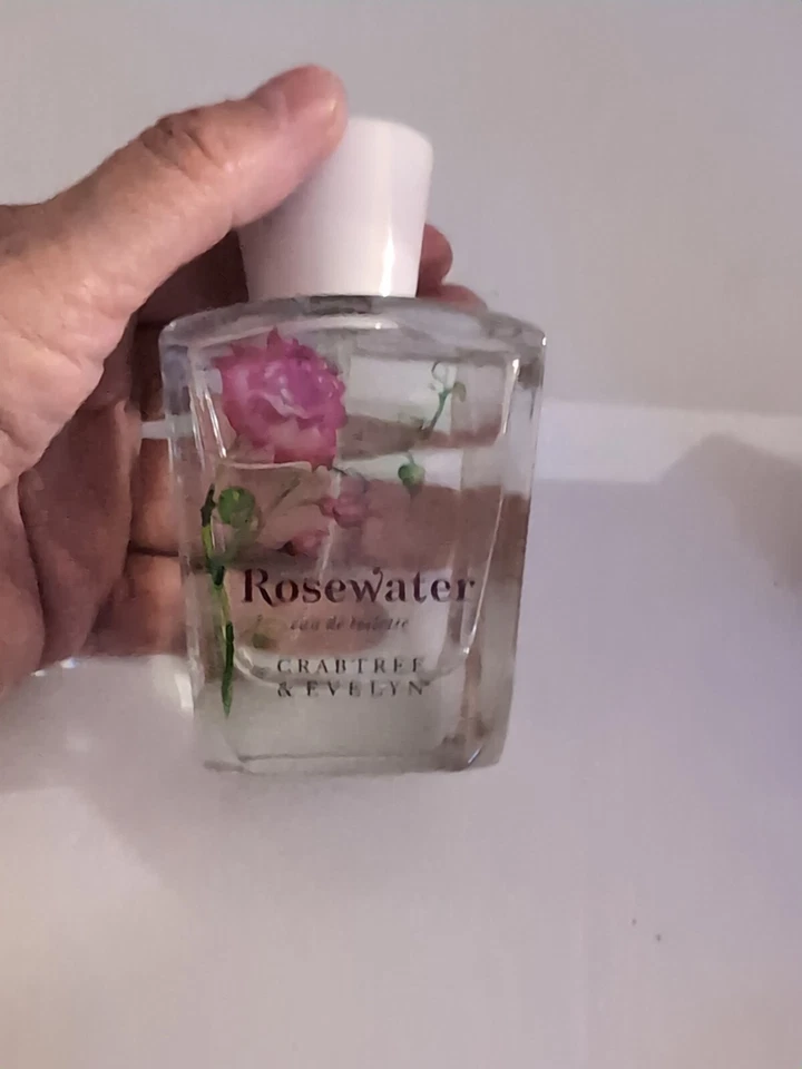NUEVO Crabtree & Evelyn Rosewater Eau de Toilette EDT 3,4 oz Perfume Spray Niebla Foto 2 de 2