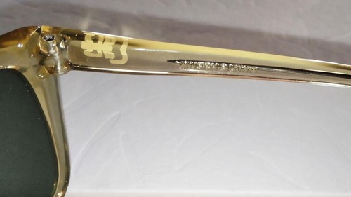Ray-Ban Cats 3000 W-2041 Crystal Yellow Sunglasses Vintage Designer Eyewear Rare - Picture 8 of 14
