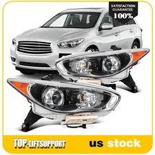 HID/Xenon Projector Headlights For INFINITI For QX60 2014-2015 Chrome Housing