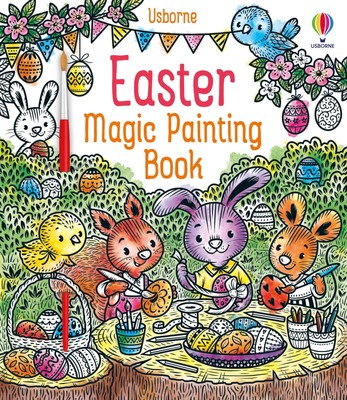 Easter Magic Painting Book - paperback
