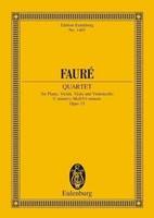 Gabriel Fauré | Klavierquartett Nr. 1 C-Moll | Buch | Deutsch (1979) | 92 S.