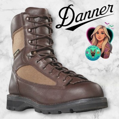 Danner Elk Ridge GTX 8'' Waterproof Work Boots Men's 7 Hiking Leather Gore Tex